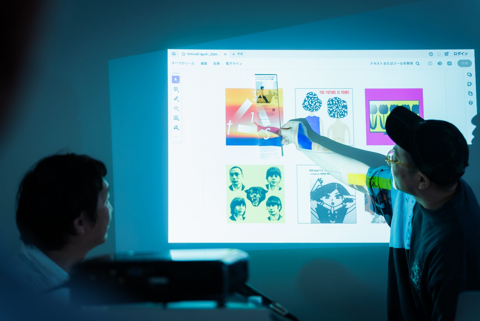 Sculpture No.1 Shiro Ao by Hiroshi Iguchi vol.2 at WHITE/BLUE